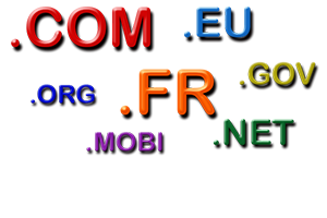 Noms de domaine nuage de mots